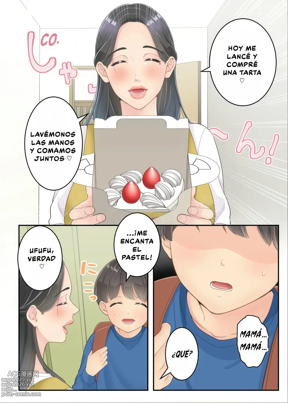 Page 62 of doujinshi Mi Mamá y el Repartidor.