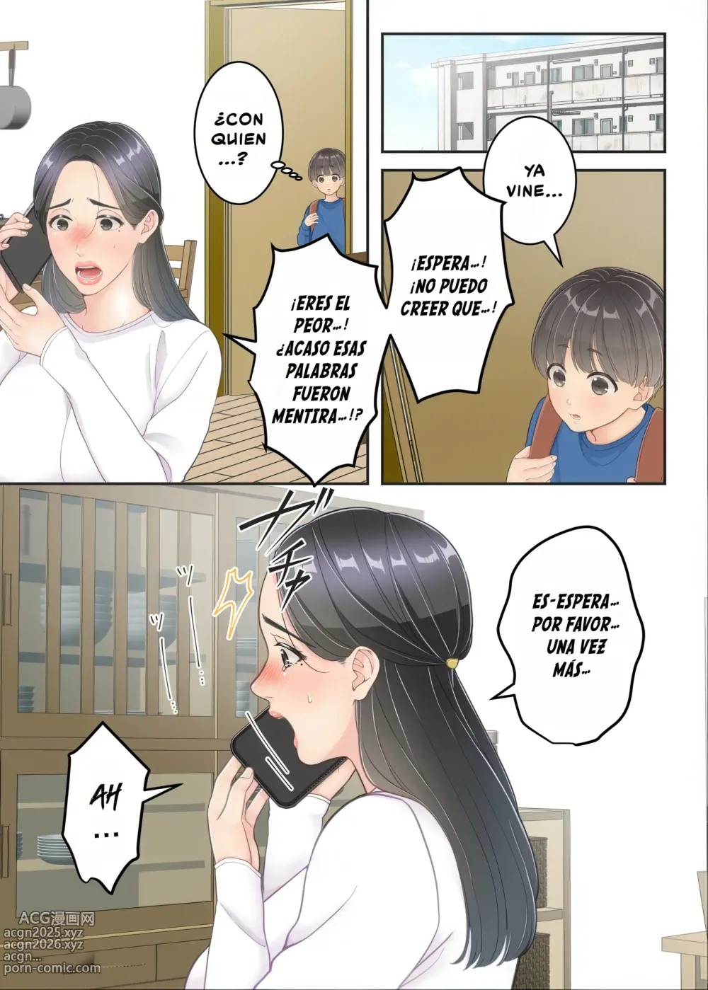 Page 64 of doujinshi Mi Mamá y el Repartidor.