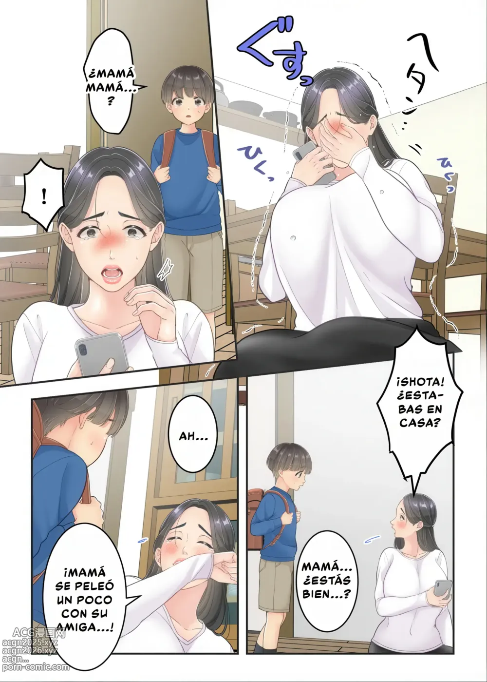 Page 65 of doujinshi Mi Mamá y el Repartidor.