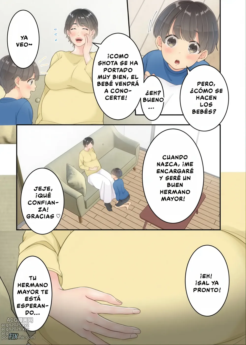 Page 69 of doujinshi Mi Mamá y el Repartidor.