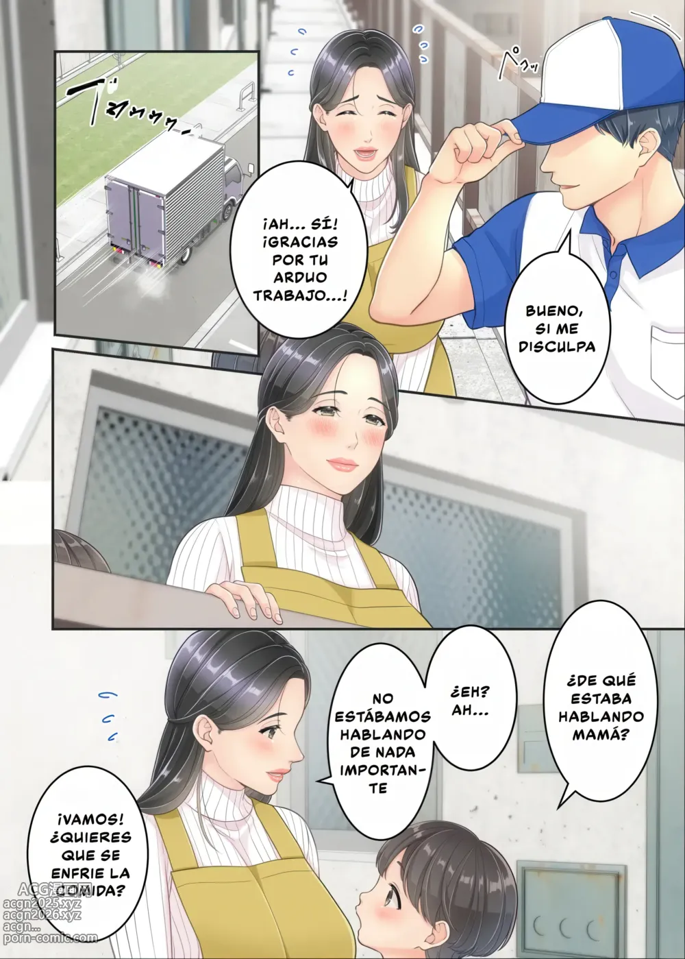 Page 10 of doujinshi Mi Mamá y el Repartidor.