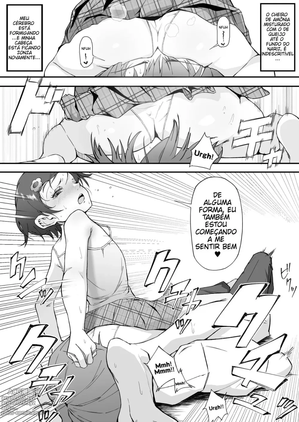 Page 29 of doujinshi Mesugaki ni 5-kakan Jirasareta Ato no Shasei, Souzou o Zessuru.