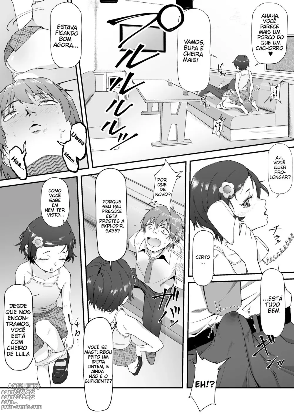 Page 30 of doujinshi Mesugaki ni 5-kakan Jirasareta Ato no Shasei, Souzou o Zessuru.