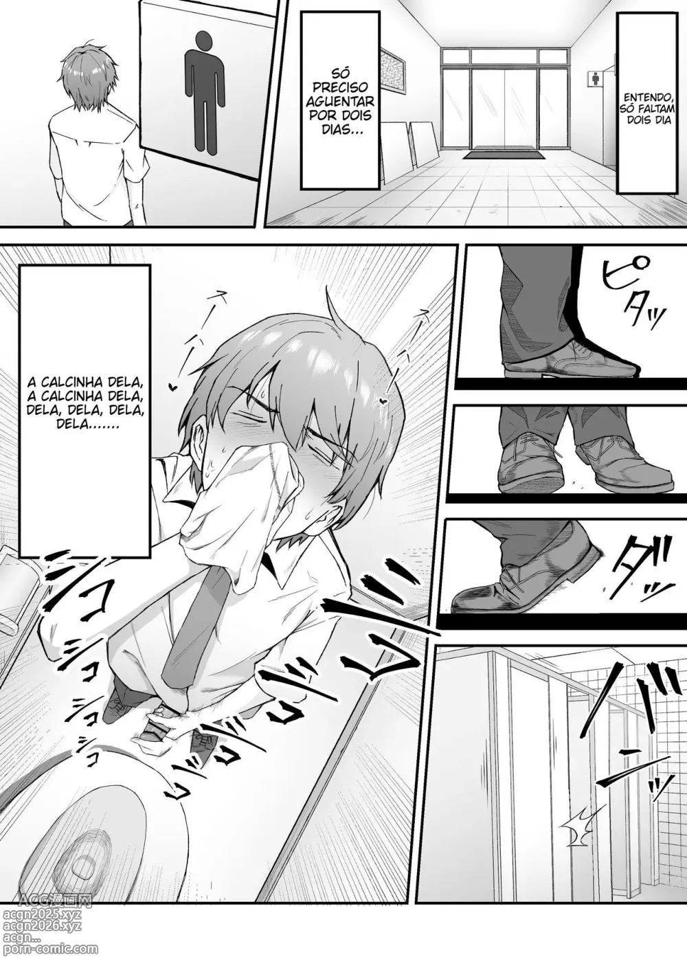 Page 32 of doujinshi Mesugaki ni 5-kakan Jirasareta Ato no Shasei, Souzou o Zessuru.