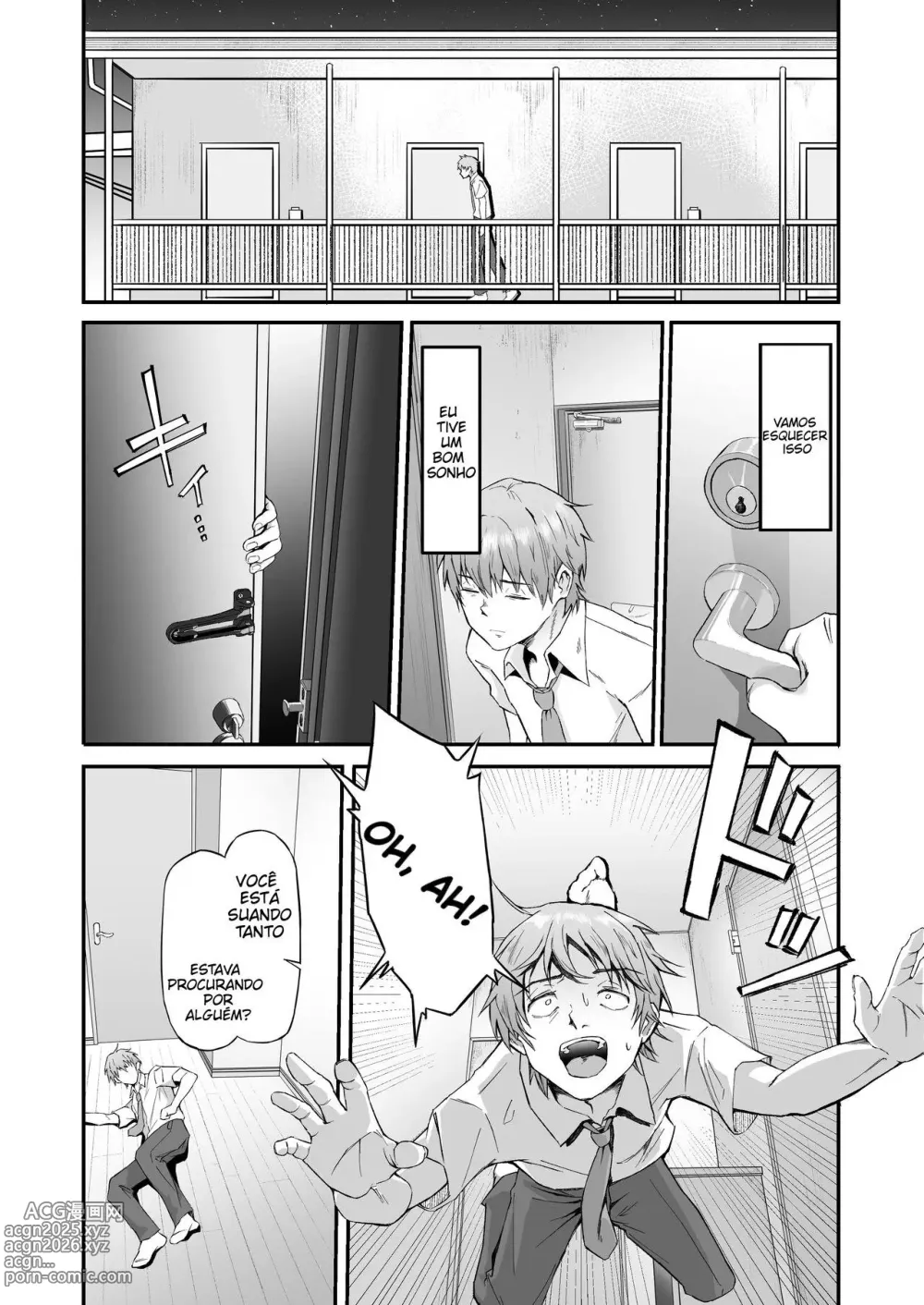 Page 46 of doujinshi Mesugaki ni 5-kakan Jirasareta Ato no Shasei, Souzou o Zessuru.