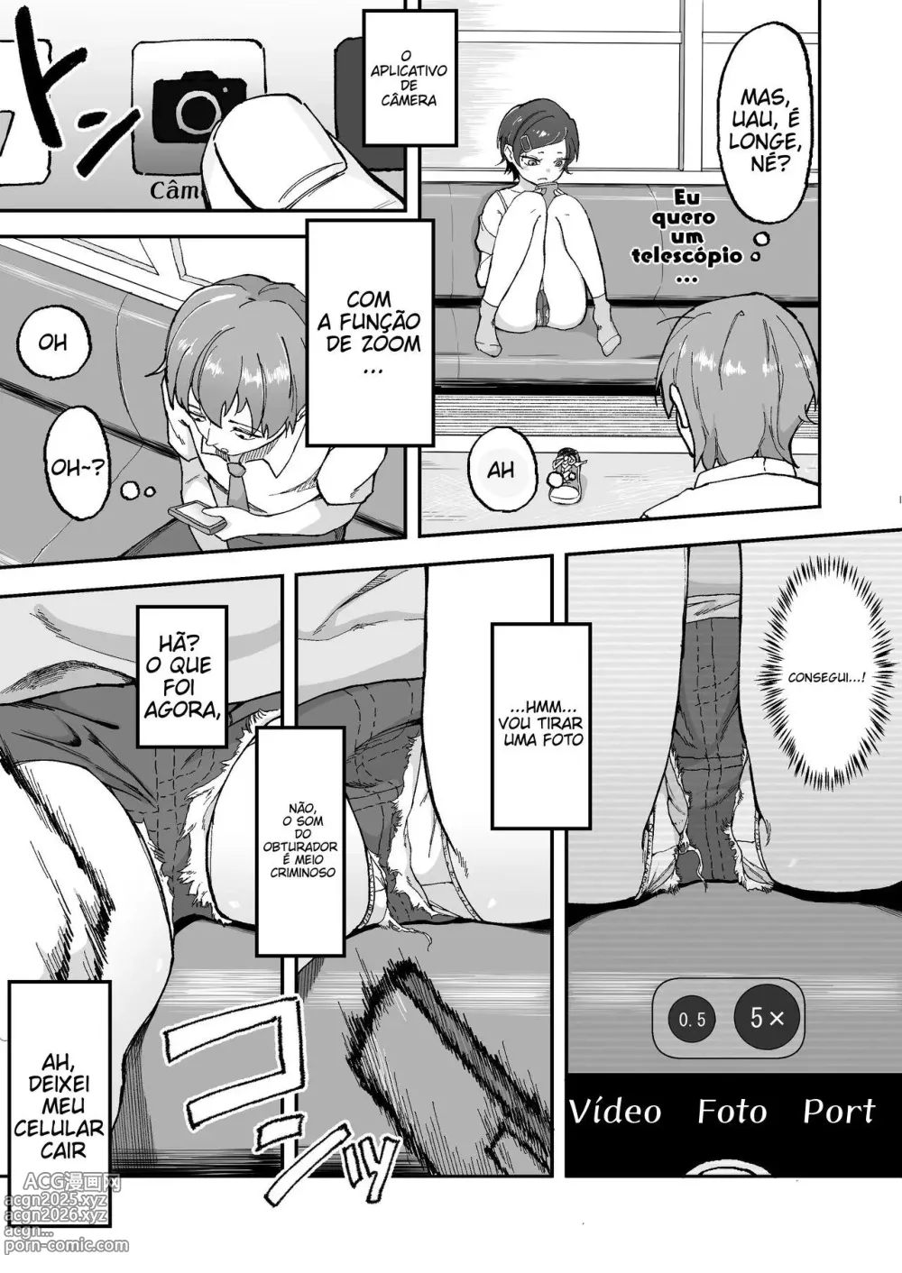 Page 6 of doujinshi Mesugaki ni 5-kakan Jirasareta Ato no Shasei, Souzou o Zessuru.