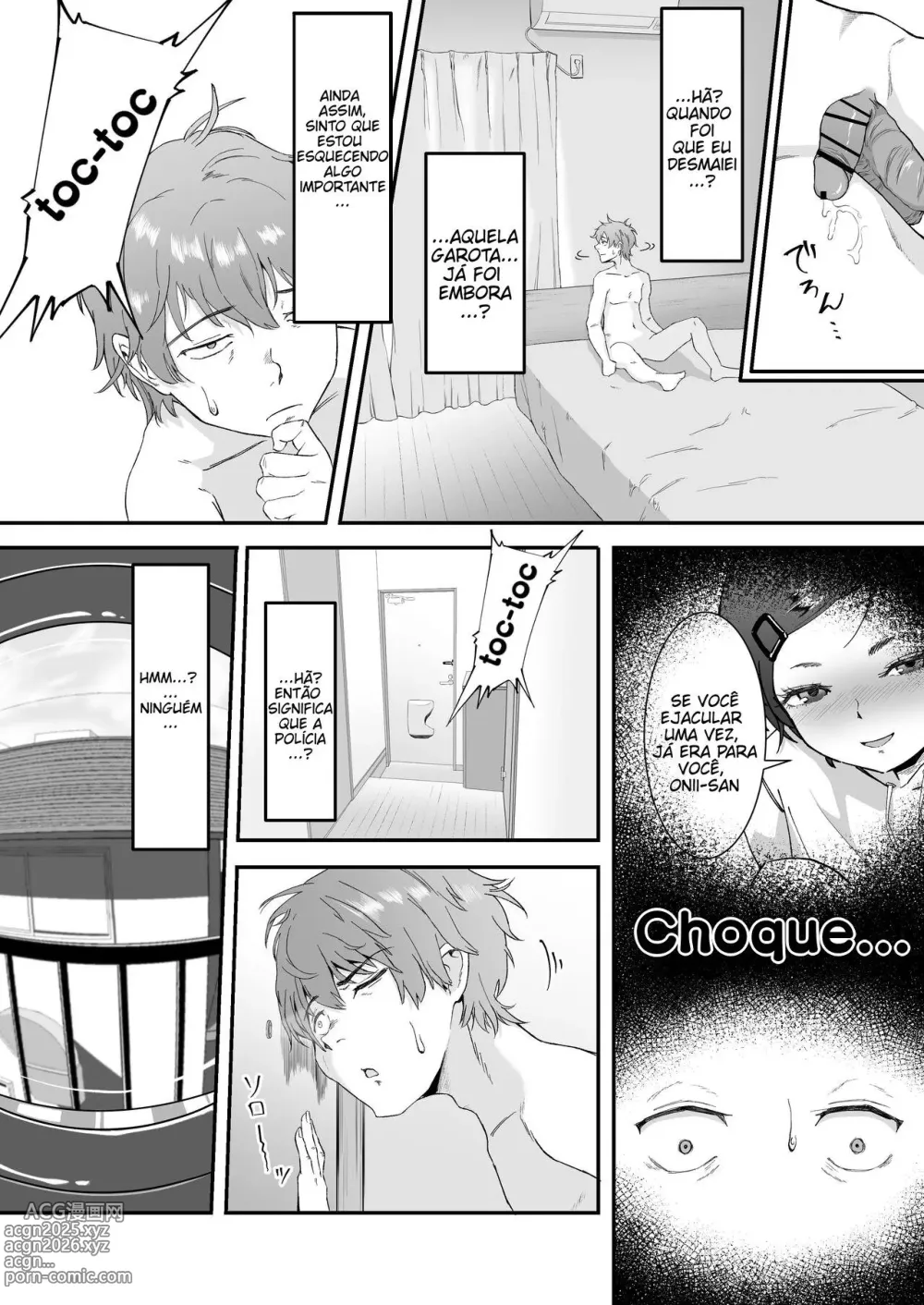 Page 55 of doujinshi Mesugaki ni 5-kakan Jirasareta Ato no Shasei, Souzou o Zessuru.