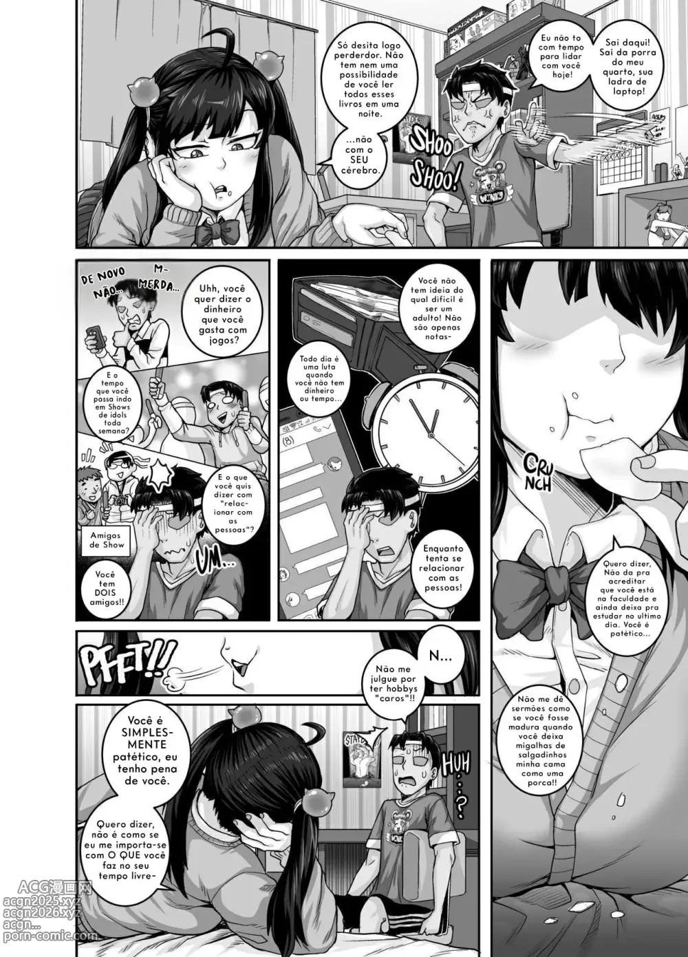 Page 14 of doujinshi Mukatsuku Imouto wa Chanto Shikaranakucha 1-25 Matome