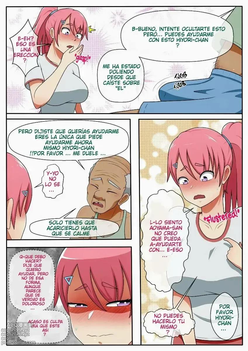 Page 16 of doujinshi Hiyori es muy servicial