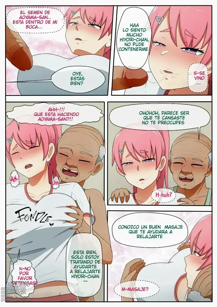 Page 23 of doujinshi Hiyori es muy servicial