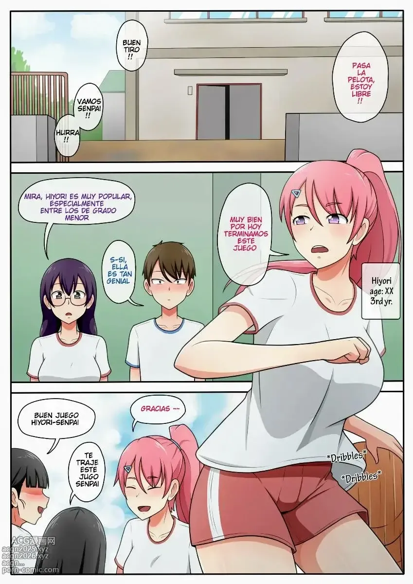 Page 4 of doujinshi Hiyori es muy servicial