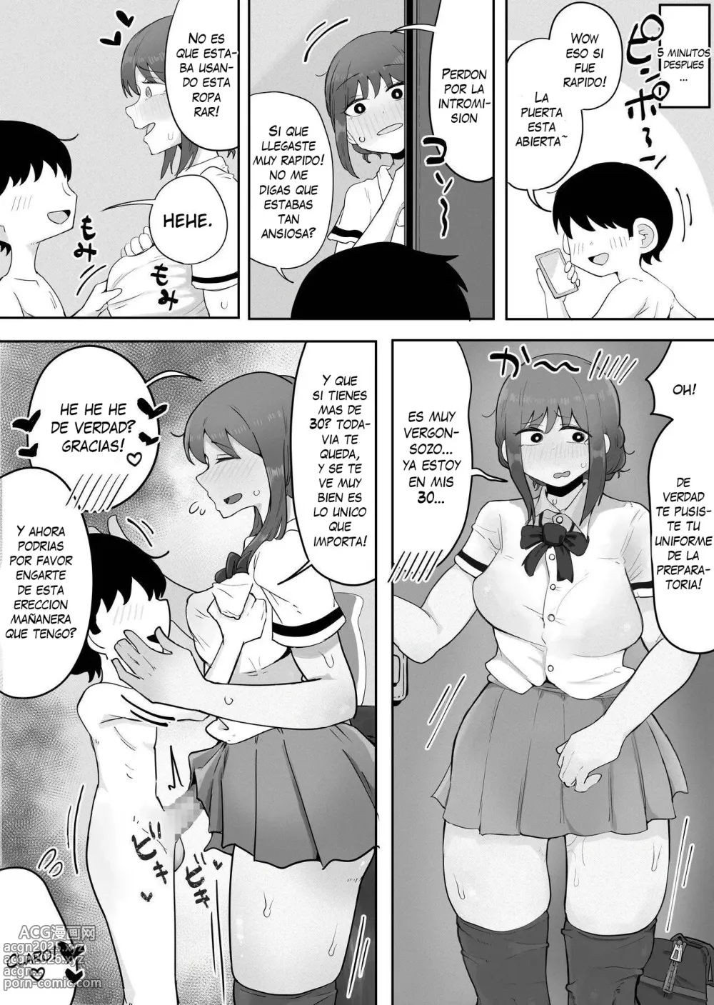 Page 23 of doujinshi Estoy en una Relacion con mi Vecina sin que mi Mamá se Entere