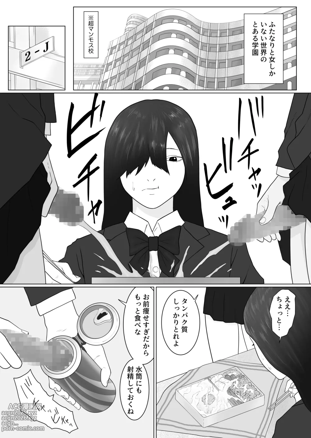 Page 3 of doujinshi Futanari Gakuen 1 New First Year Students