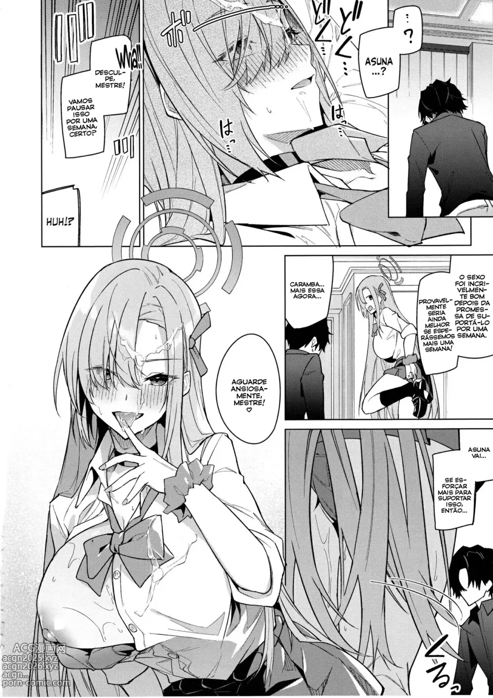 Page 11 of doujinshi Asuna to Isshuukan Go ni.