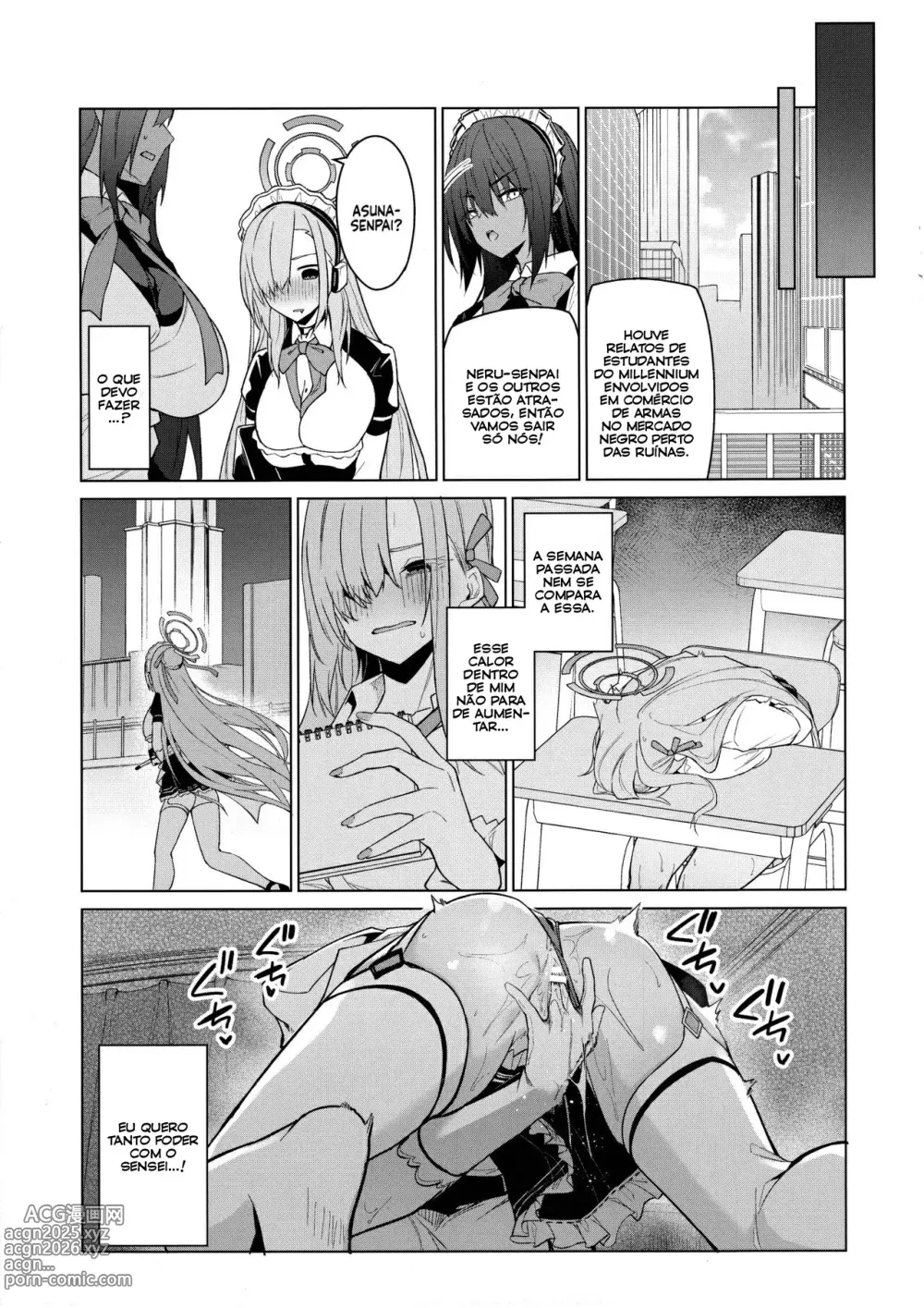 Page 12 of doujinshi Asuna to Isshuukan Go ni.