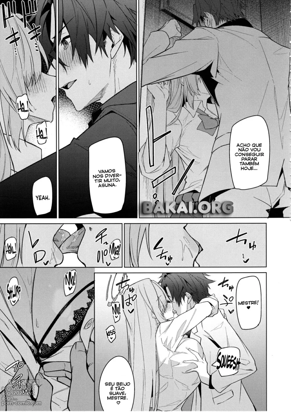 Page 14 of doujinshi Asuna to Isshuukan Go ni.