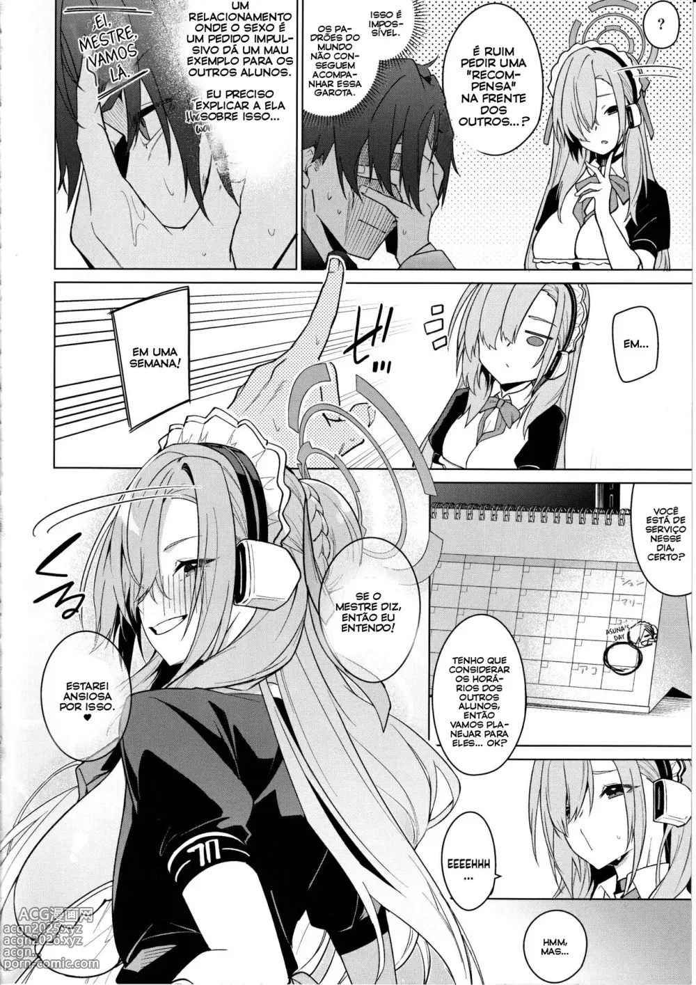 Page 3 of doujinshi Asuna to Isshuukan Go ni.