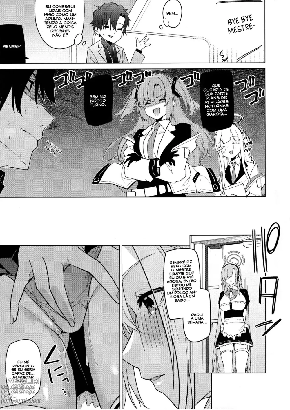 Page 4 of doujinshi Asuna to Isshuukan Go ni.