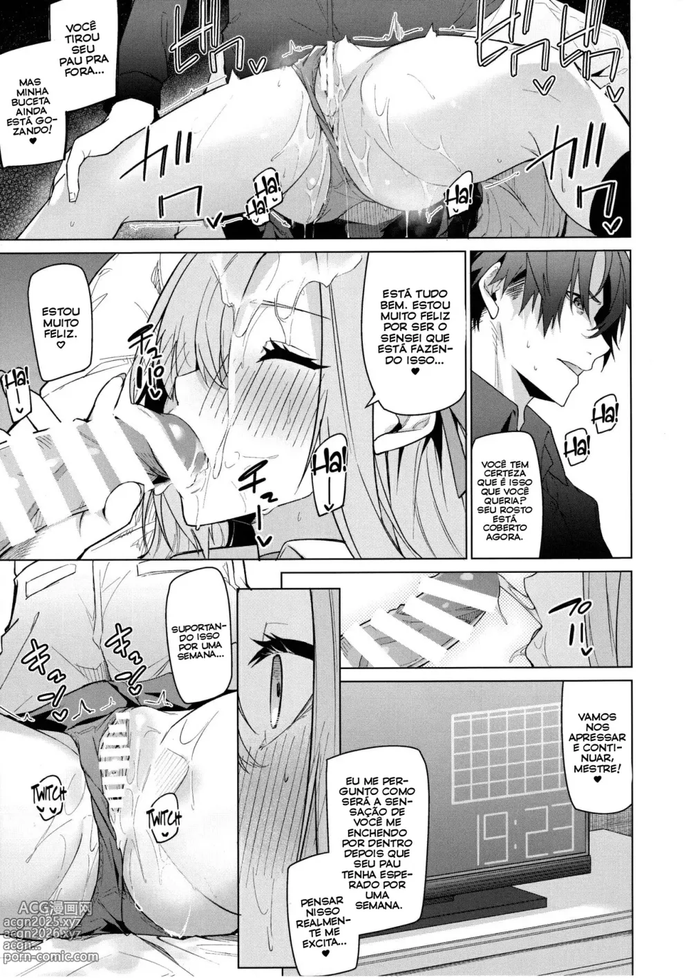 Page 10 of doujinshi Asuna to Isshuukan Go ni.