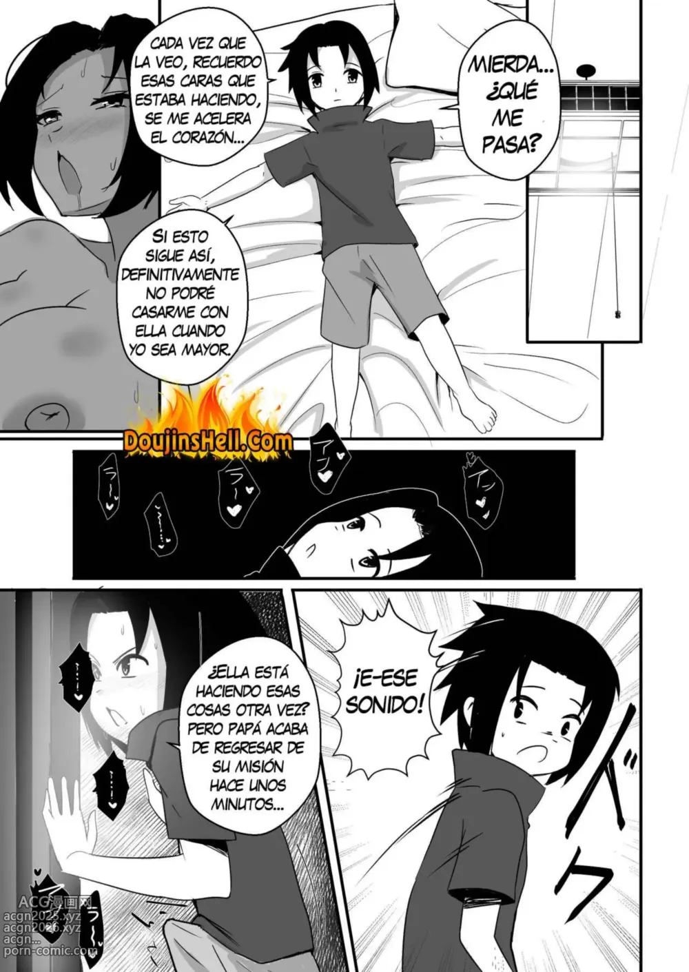 Page 10 of doujinshi B-trayal 44 Mikoto Uchiha (decensored)