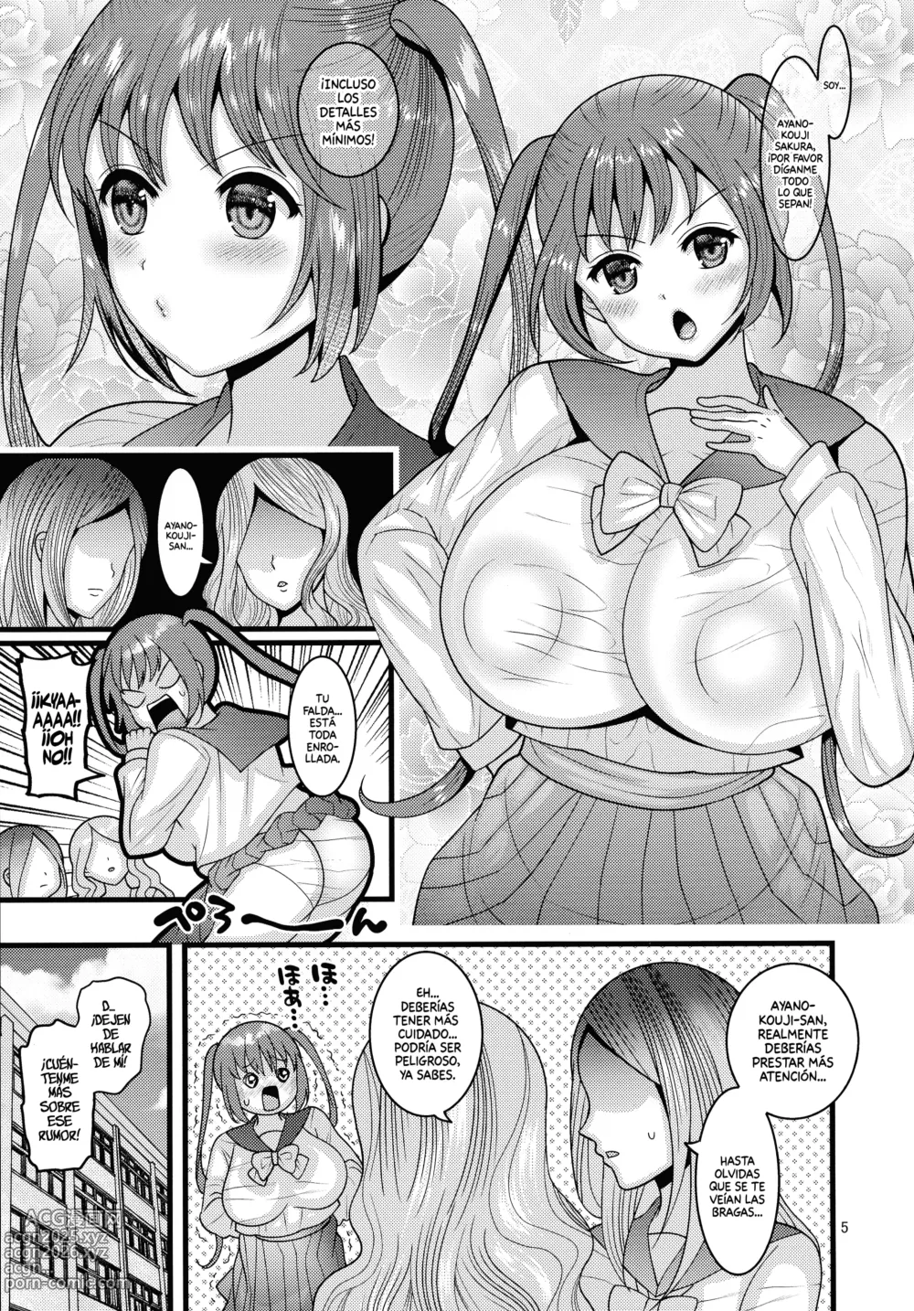 Page 5 of doujinshi Ochiru Hana Sakura Hen