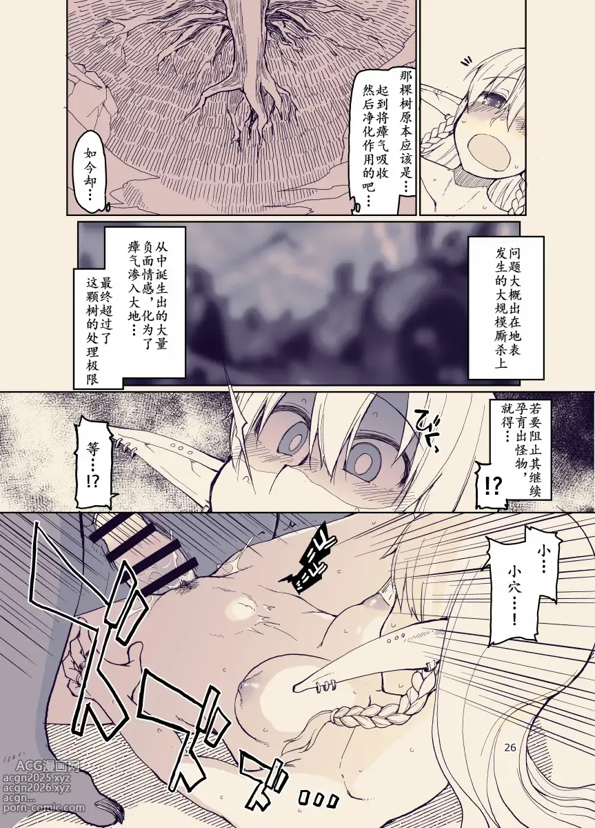 Page 25 of doujinshi Dosukebe Elf no Ishukan Nikki 12