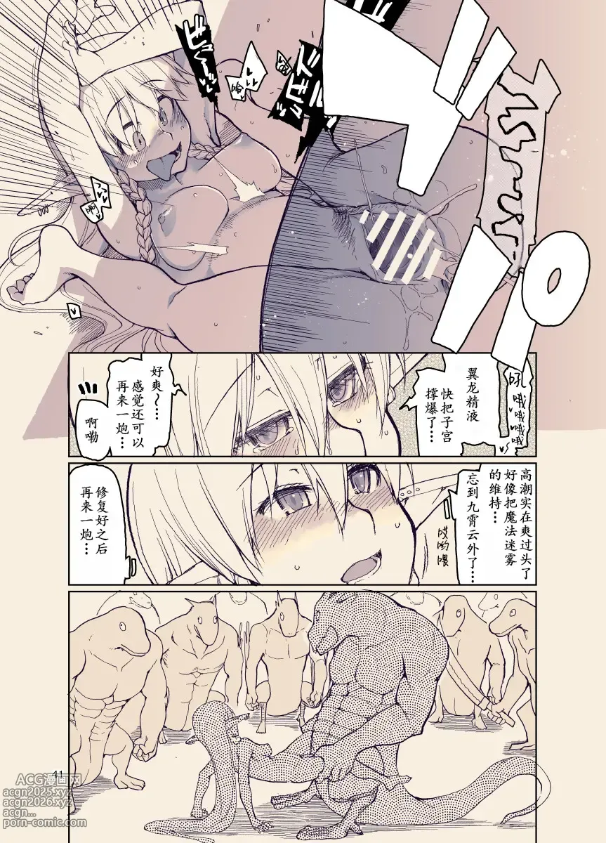 Page 40 of doujinshi Dosukebe Elf no Ishukan Nikki 12