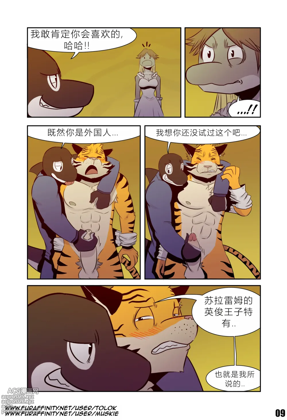 Page 9 of doujinshi Tolok【Thievery Origins (The Prince)】