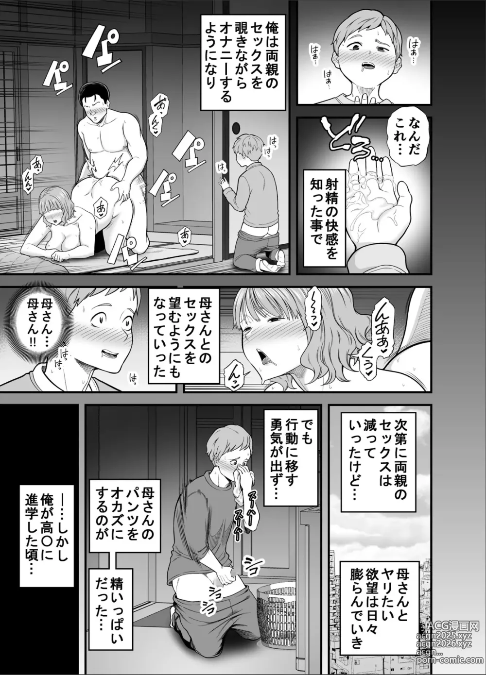 Page 4 of doujinshi Mou Ore dake no Onna ja Nai Kaa-san