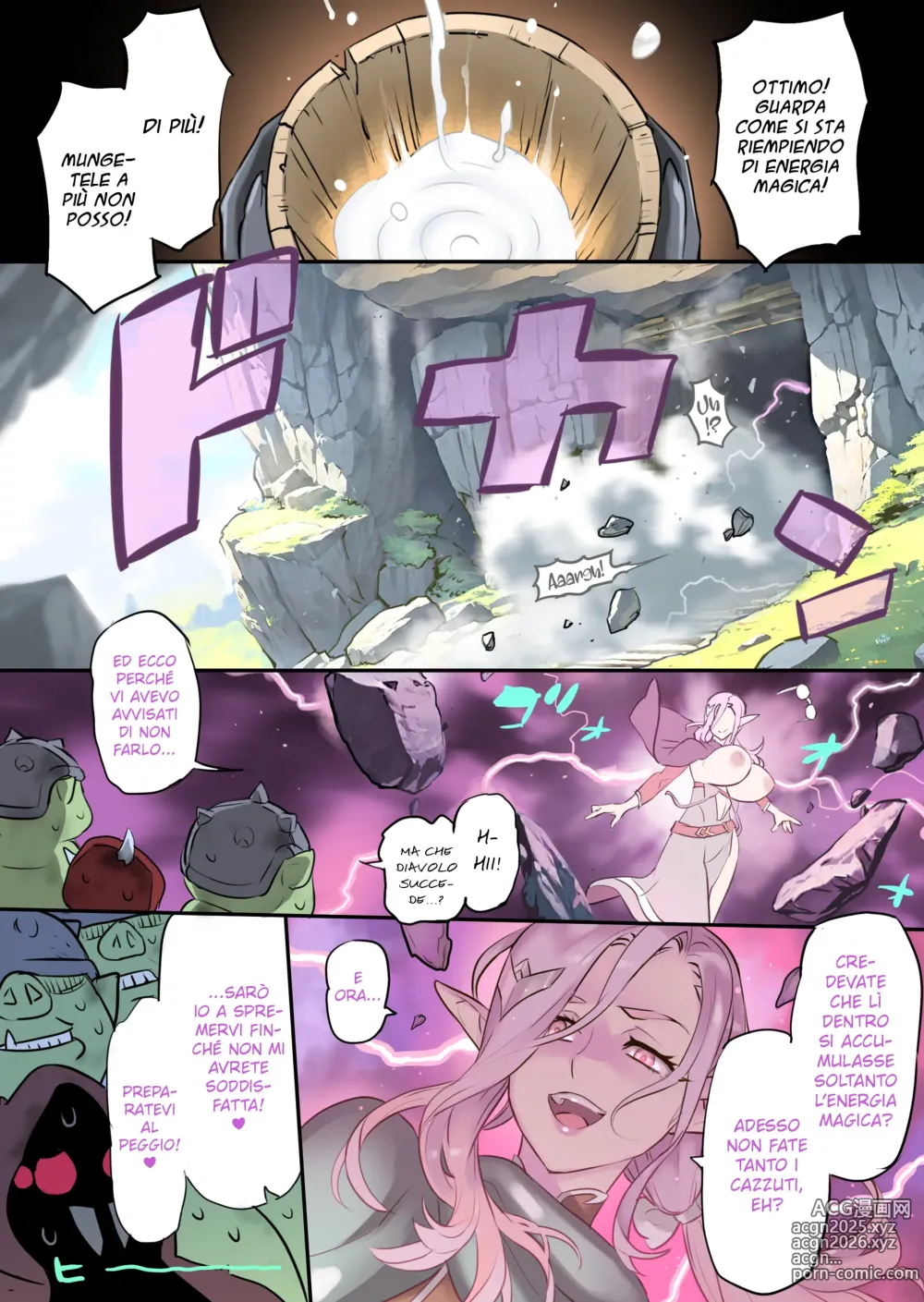 Page 10 of doujinshi Avventure Elfiche. Capitolo 1. Silveria, lelfa che ha attraversato un sacco di svariate epoche