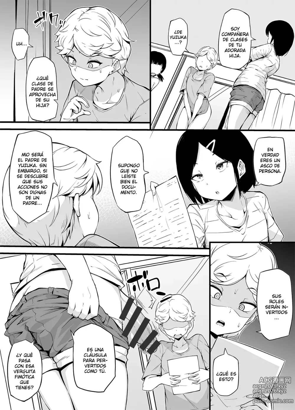 Page 9 of doujinshi Shin Kazokuhou de Musume ni Sareta Dokushin Otoko no Ohanashi