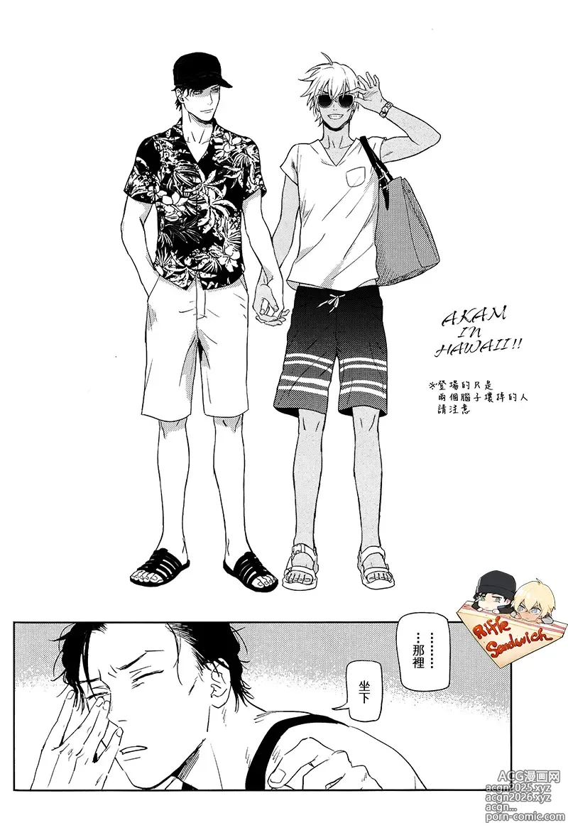 Page 4 of doujinshi Detective Conan Aka-Mukan Hawai AKAM in HAWAII