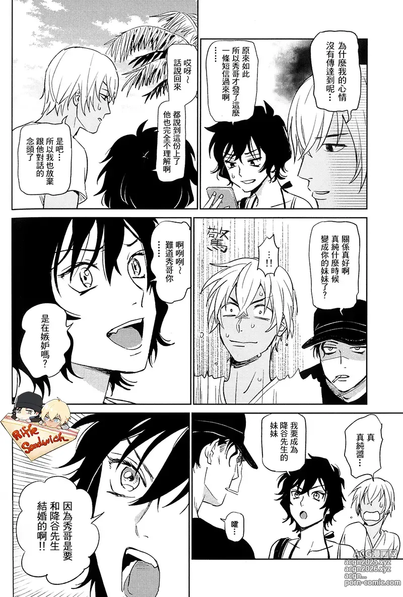 Page 36 of doujinshi Detective Conan Aka-Mukan Hawai AKAM in HAWAII