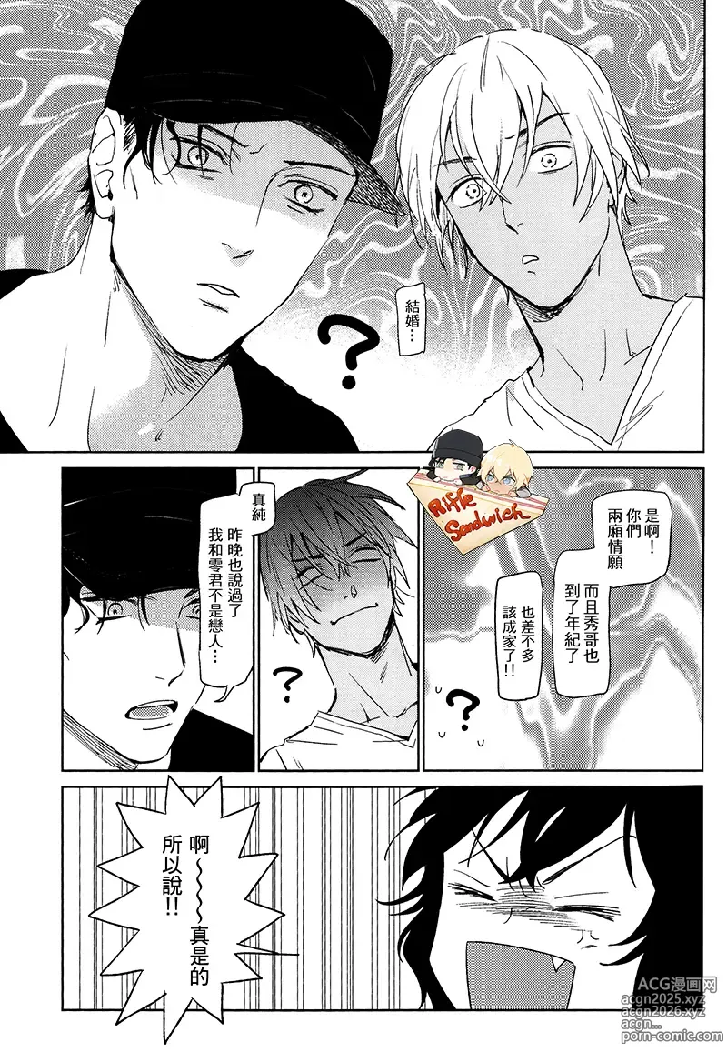 Page 37 of doujinshi Detective Conan Aka-Mukan Hawai AKAM in HAWAII