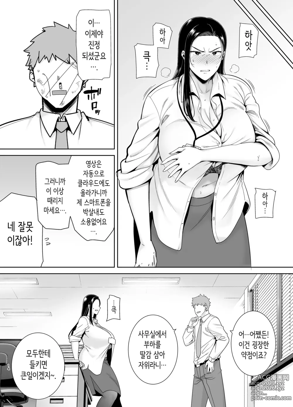 Page 13 of doujinshi 갑질 여상사와 사축 군