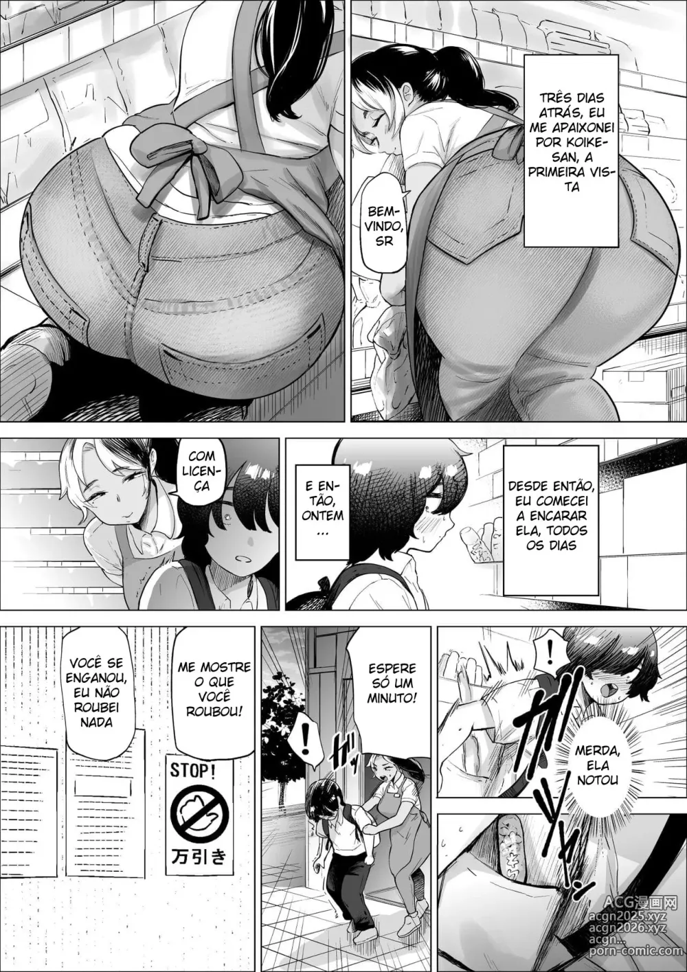 Page 4 of doujinshi O Garoto Ladrão e a Dona de Casa de Meio Período