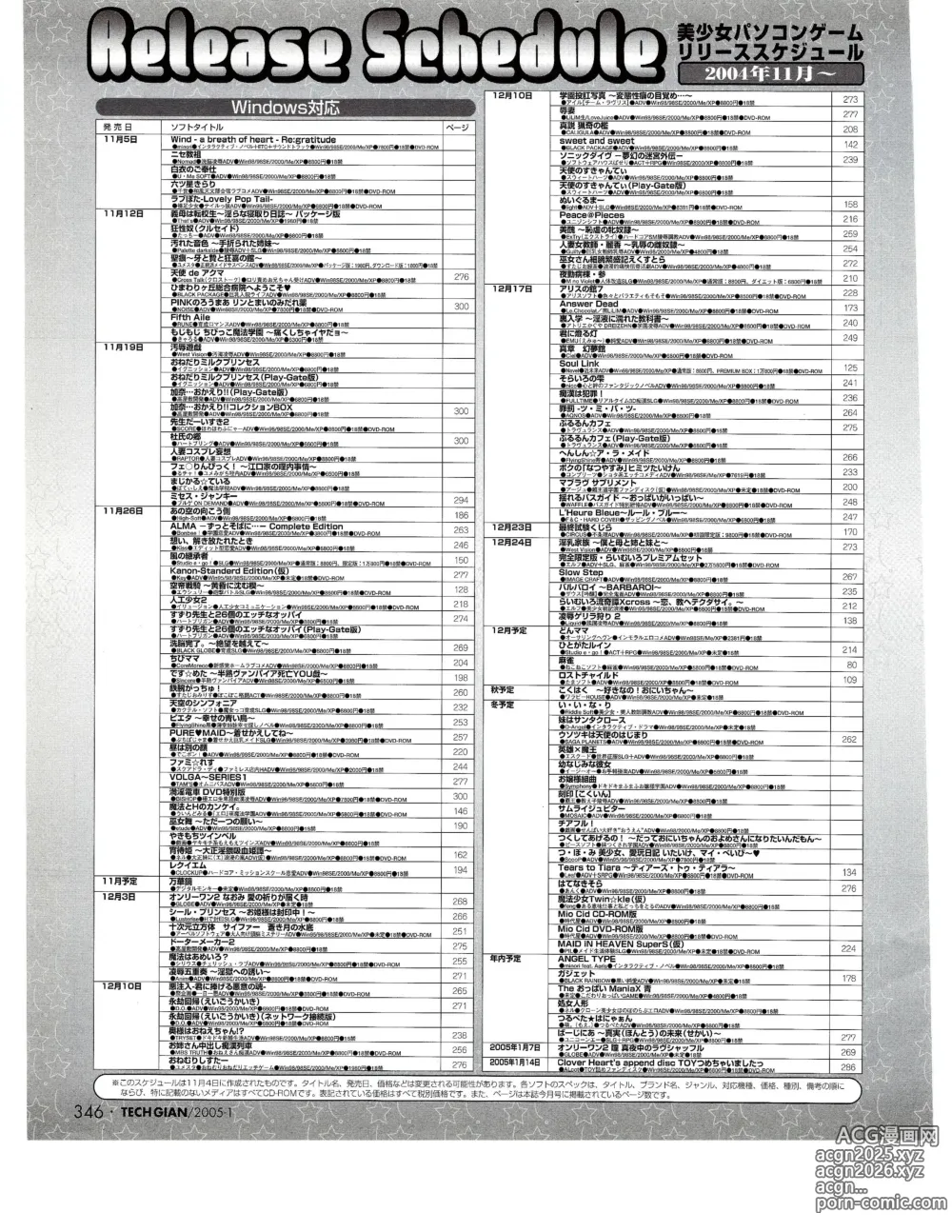 Page 327 of manga TECH GIAN 2005-01