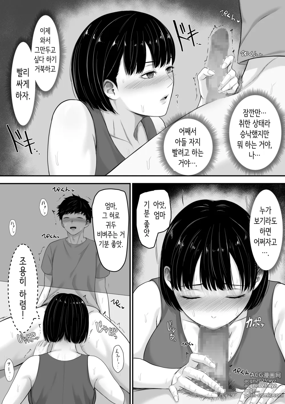 Page 23 of doujinshi 엄마와 섹스는 안된다니까♥