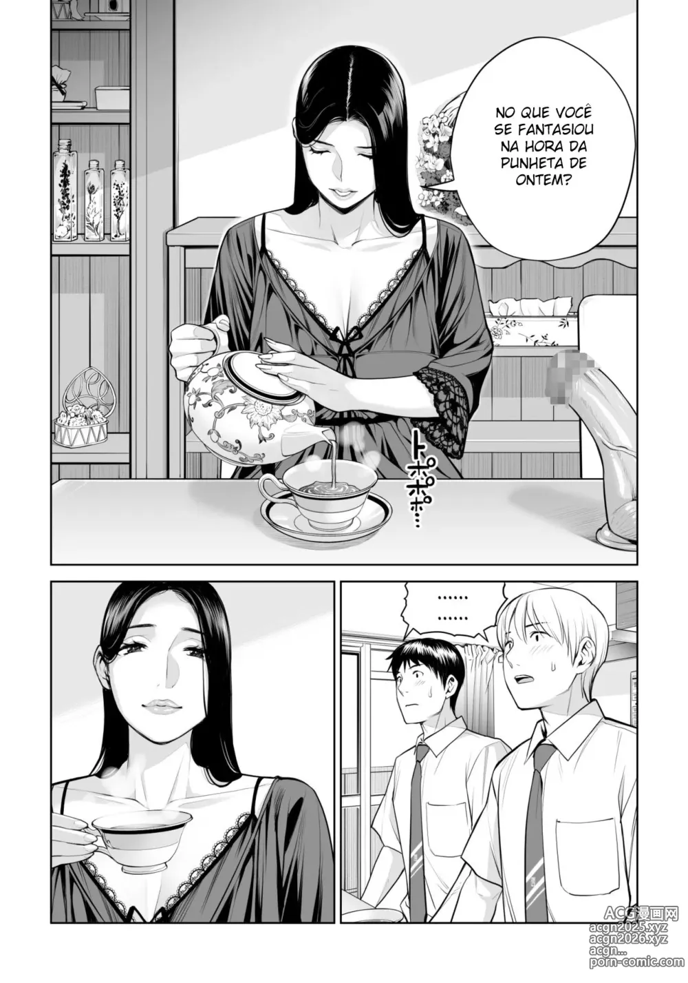 Page 27 of doujinshi Kurokami Onna no Fudeoroshi ~Himitsu no Heya de Nakadashi Sasete Ageru wa~