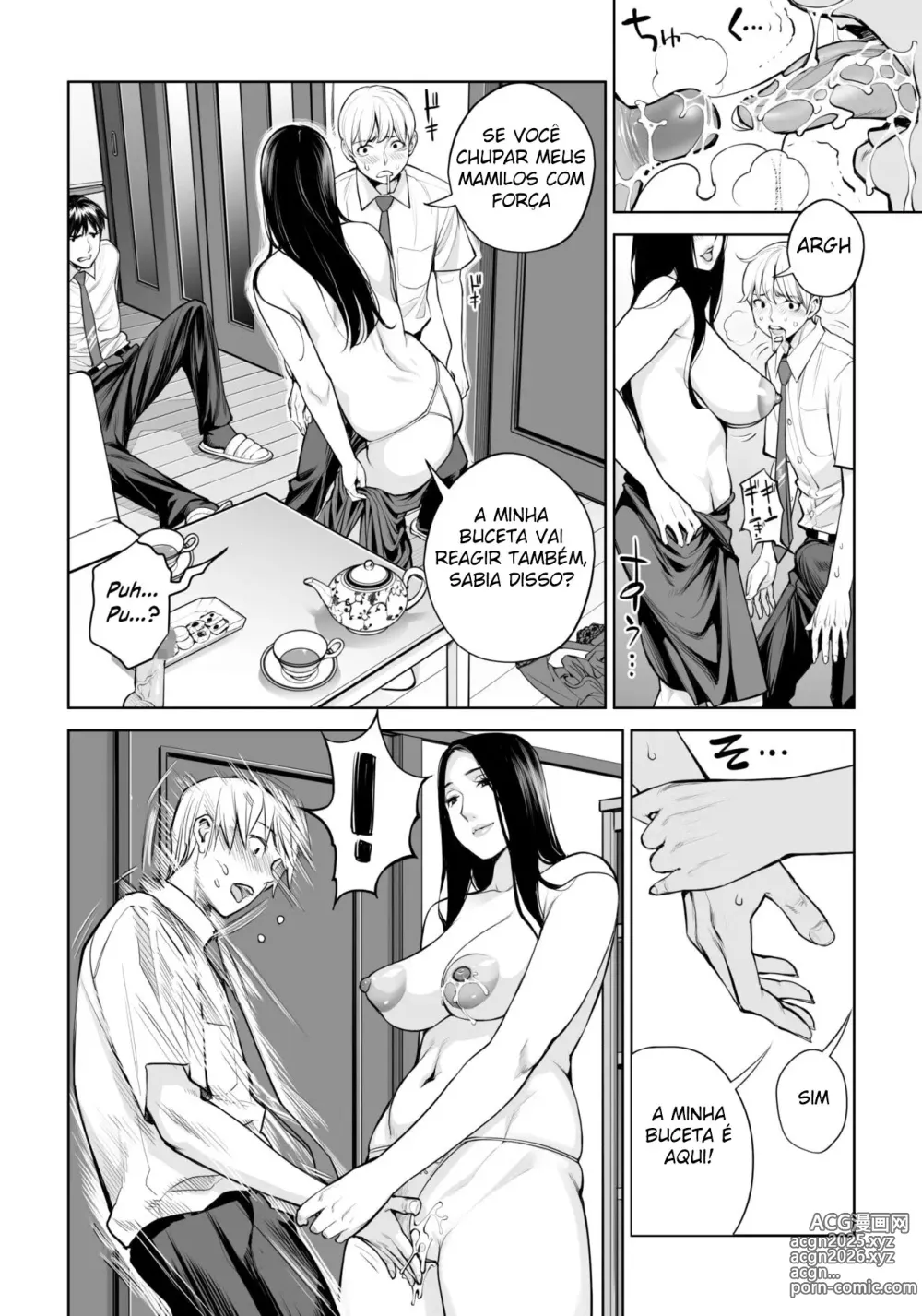 Page 42 of doujinshi Kurokami Onna no Fudeoroshi ~Himitsu no Heya de Nakadashi Sasete Ageru wa~