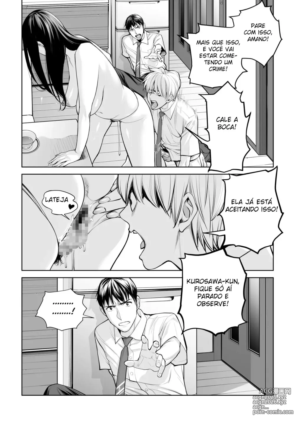 Page 45 of doujinshi Kurokami Onna no Fudeoroshi ~Himitsu no Heya de Nakadashi Sasete Ageru wa~