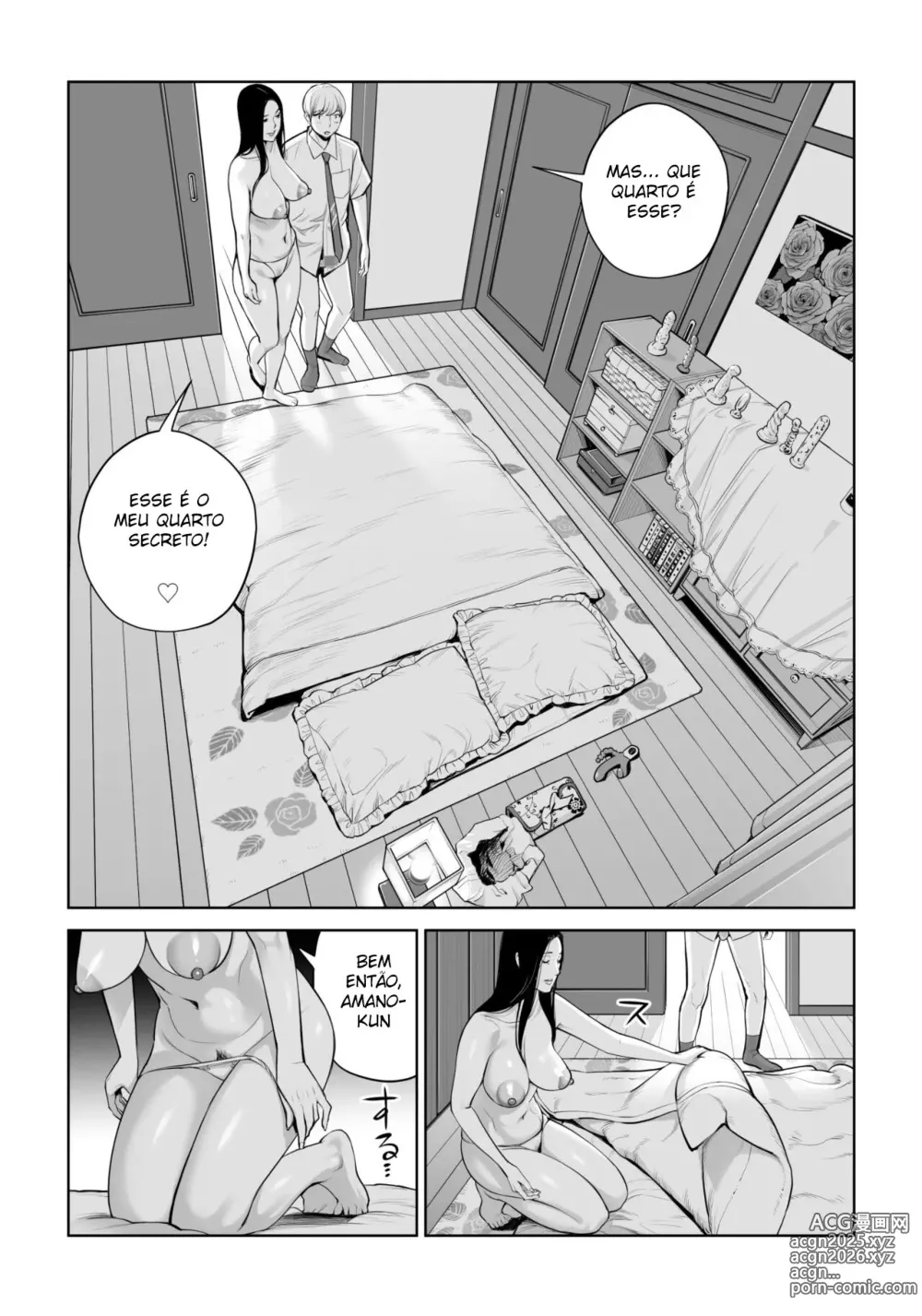 Page 53 of doujinshi Kurokami Onna no Fudeoroshi ~Himitsu no Heya de Nakadashi Sasete Ageru wa~