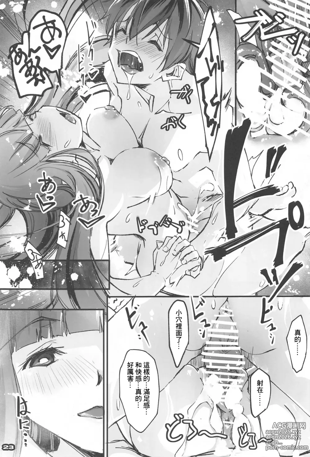 Page 22 of doujinshi Yofukashi Shita no? Hoka ni wa?