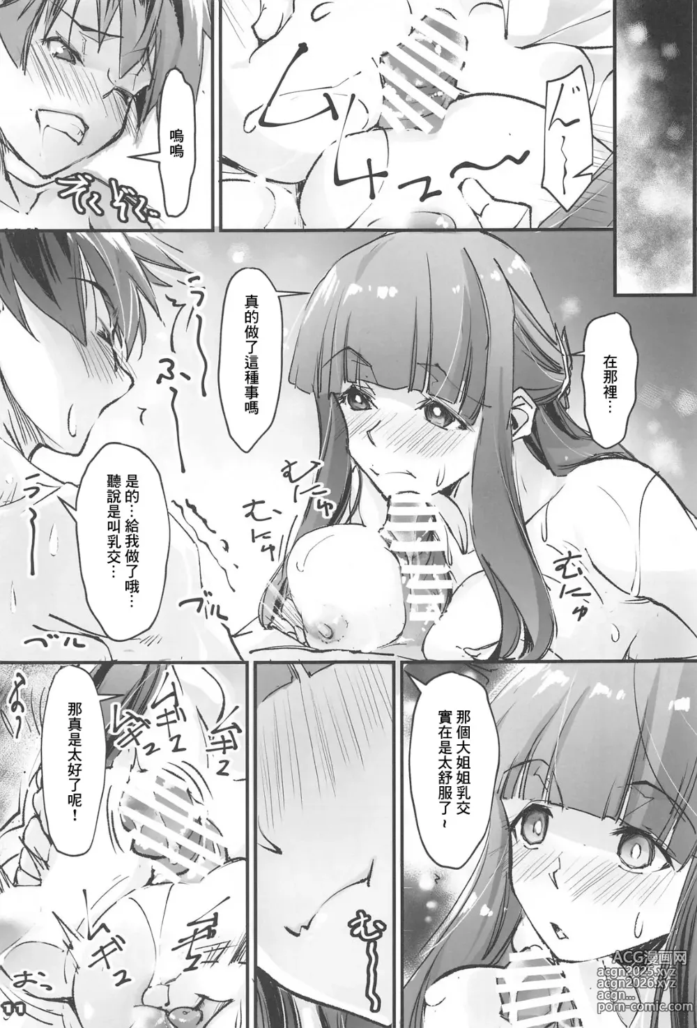 Page 10 of doujinshi Yofukashi Shita no? Hoka ni wa?