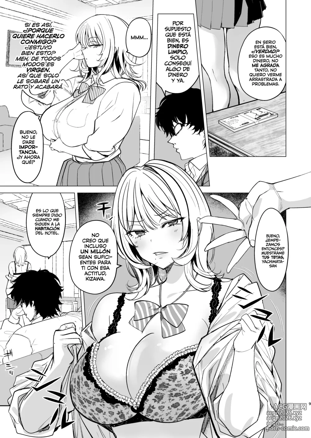 Page 9 of doujinshi Comprando una Colegiala Puta