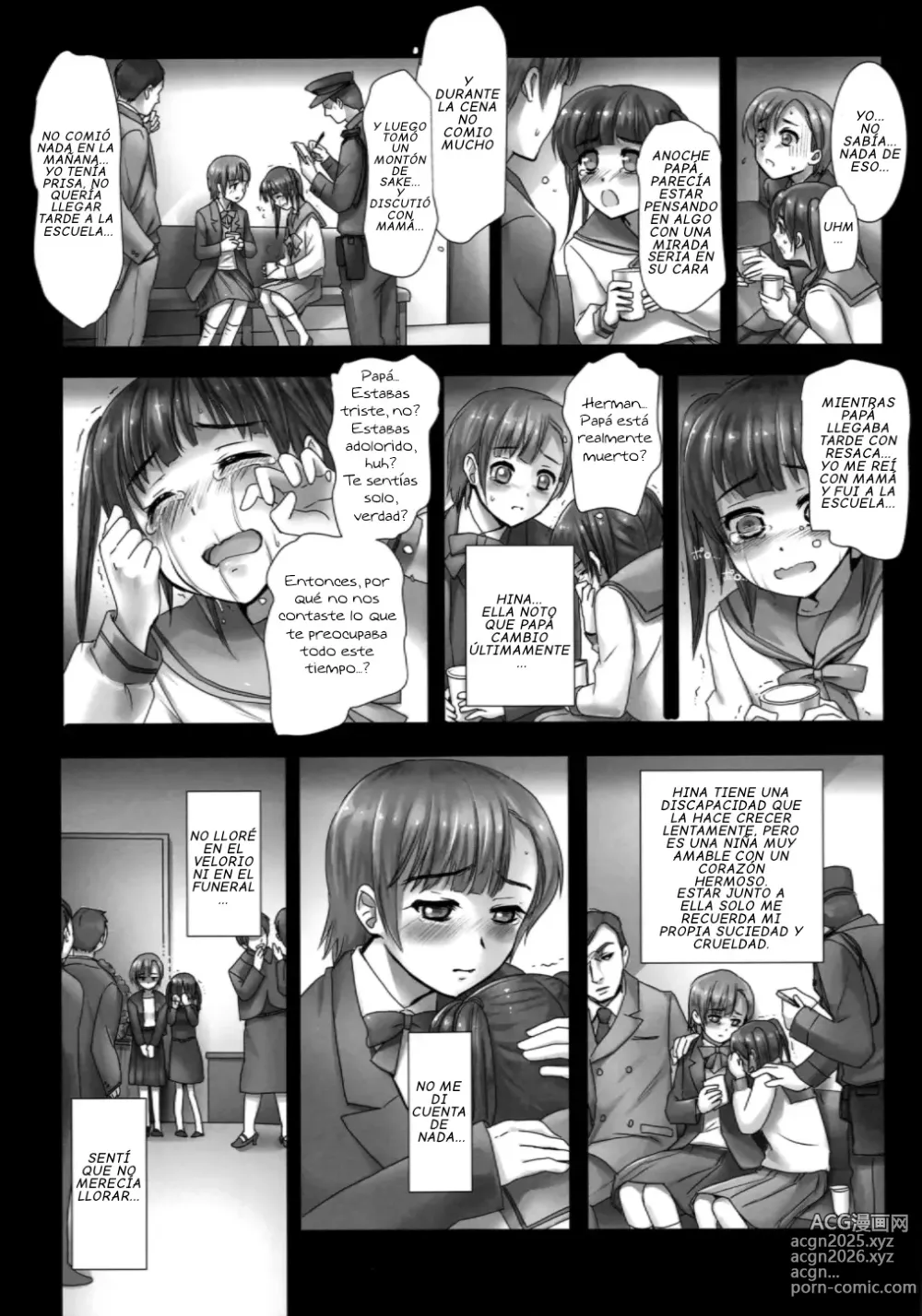 Page 7 of doujinshi Yoru wa Kirai. Mama no Danna ga Futon no Naka ni Haittekuru kara