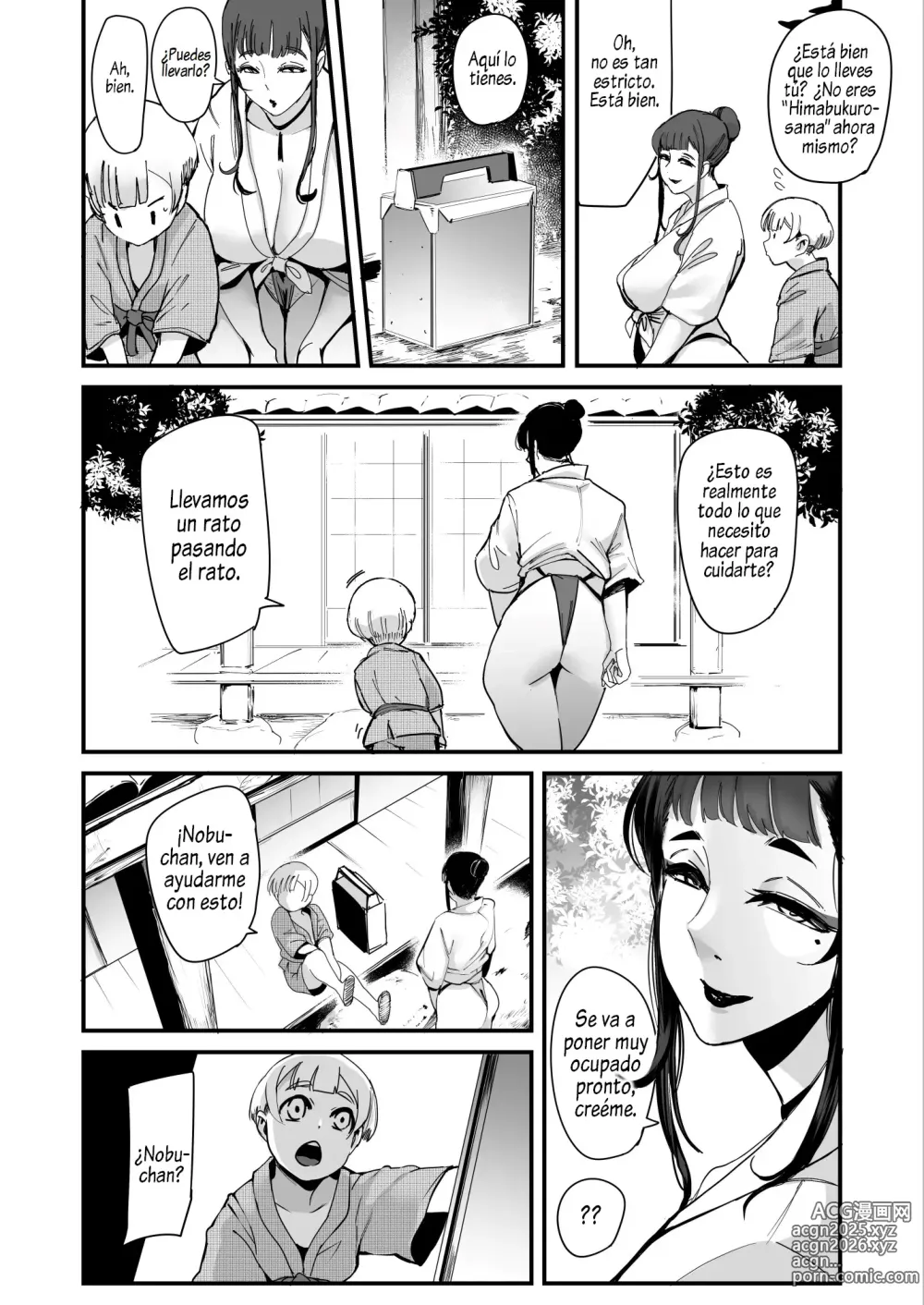 Page 11 of doujinshi Himebukuro-Sama - Mura no Kagematsuri de Onee-san-tachi ni Tanetsuke suru Dake no Shasei Ningyou ni Sareta Bokutachi