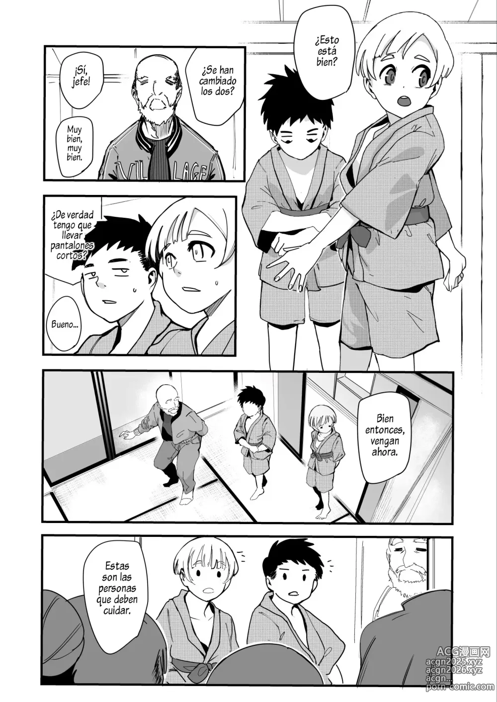 Page 5 of doujinshi Himebukuro-Sama - Mura no Kagematsuri de Onee-san-tachi ni Tanetsuke suru Dake no Shasei Ningyou ni Sareta Bokutachi