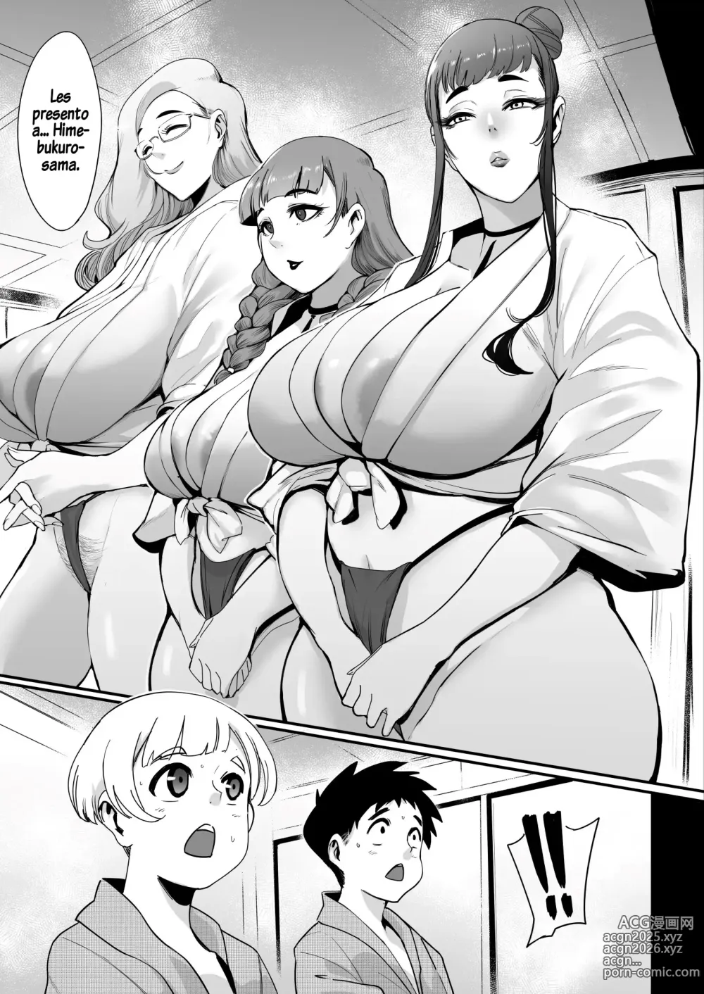 Page 6 of doujinshi Himebukuro-Sama - Mura no Kagematsuri de Onee-san-tachi ni Tanetsuke suru Dake no Shasei Ningyou ni Sareta Bokutachi