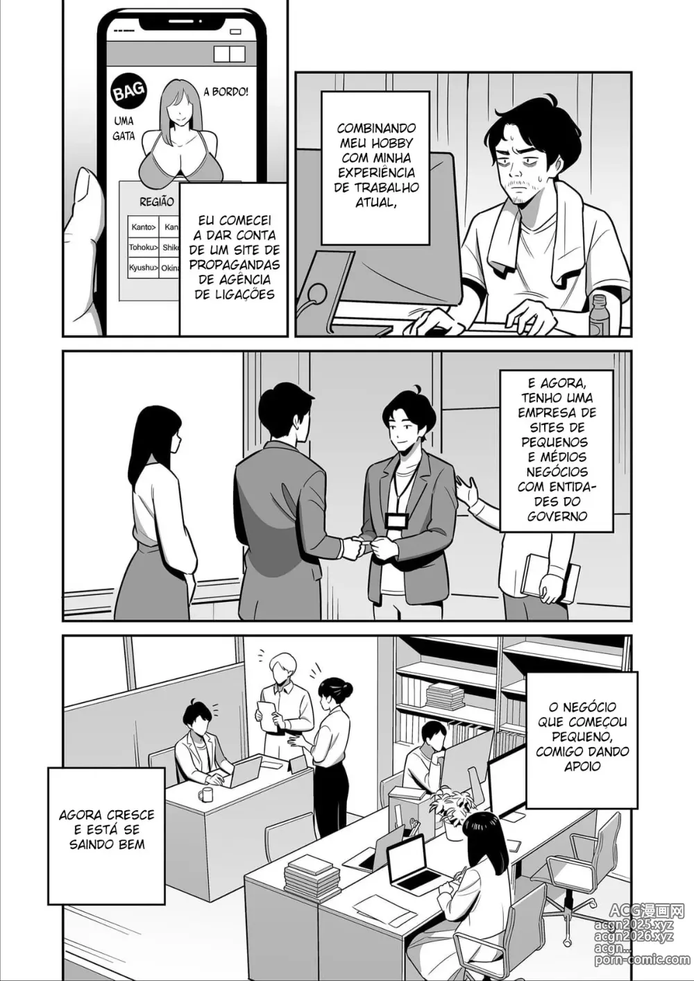 Page 137 of doujinshi Oh Sim! Eu me dei bem com uma Linda Prostituta de uma Agência Ch. 1-3